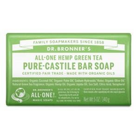 Pure Castile Soap Bar Green Tea