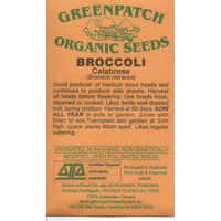 Broccoli Seeds (Calabrese)