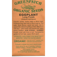 Eggplant Seeds (Long Purple)
