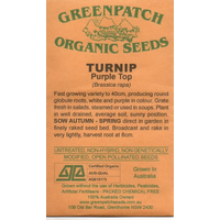 Turnip Seeds (Purple Top)