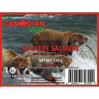 raw salmon single fillet