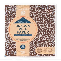 Brown Rice Paper Wraps