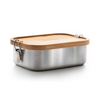 Stainless Steel & Bamboo Lunch Box