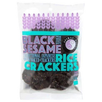 Rice Crackers Black Sesame