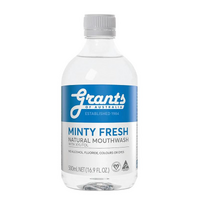 Minty Fresh Natural Mouthwash