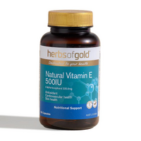 Natural Vitamin E 500IU 100 Capsules