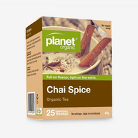 Organic Tea Chai Spice 25 Bags