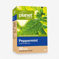 Organic Tea Peppermint 50 Bags