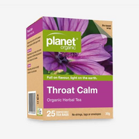 Organic Tea Throat Calm