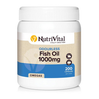 Fish Oil 1000mg (200 Capsules)