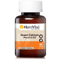 Green Calcium Plus K2 & D3 (60 Capsules)