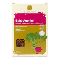 Baby Annellini Beetroot Spinach