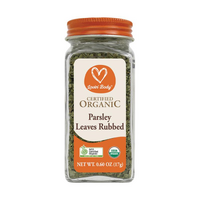 Parsley Leaves Rubbed