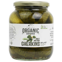 Sweet & Sour Gherkins