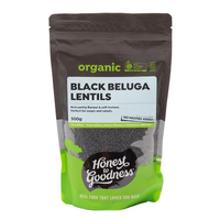 Black Beluga Lentils Organic