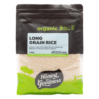 Rice White Long Grain Organic 1.5kg