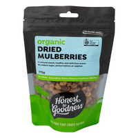 mulberries dried organic 175g