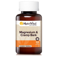 Magnesium & Cramp Bark (100 Capsules)
