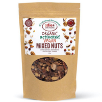 Activated Organic Vegan Mixed Nuts (500g)