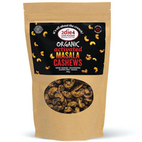 Activated Organic Masala Cashews (120g)
