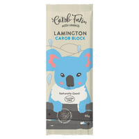 Carob Block Lamington