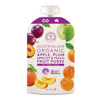 Fruit Puree Apple Plum Apricot Peach