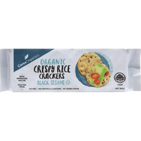 Rice Crackers Crispy Black Sesame