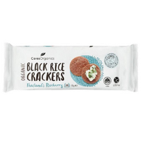 Black Rice Crackers Original