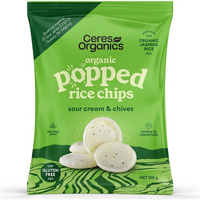Popped Rice Chips Salt Vinegar