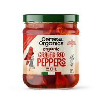Grilled Red Peppers